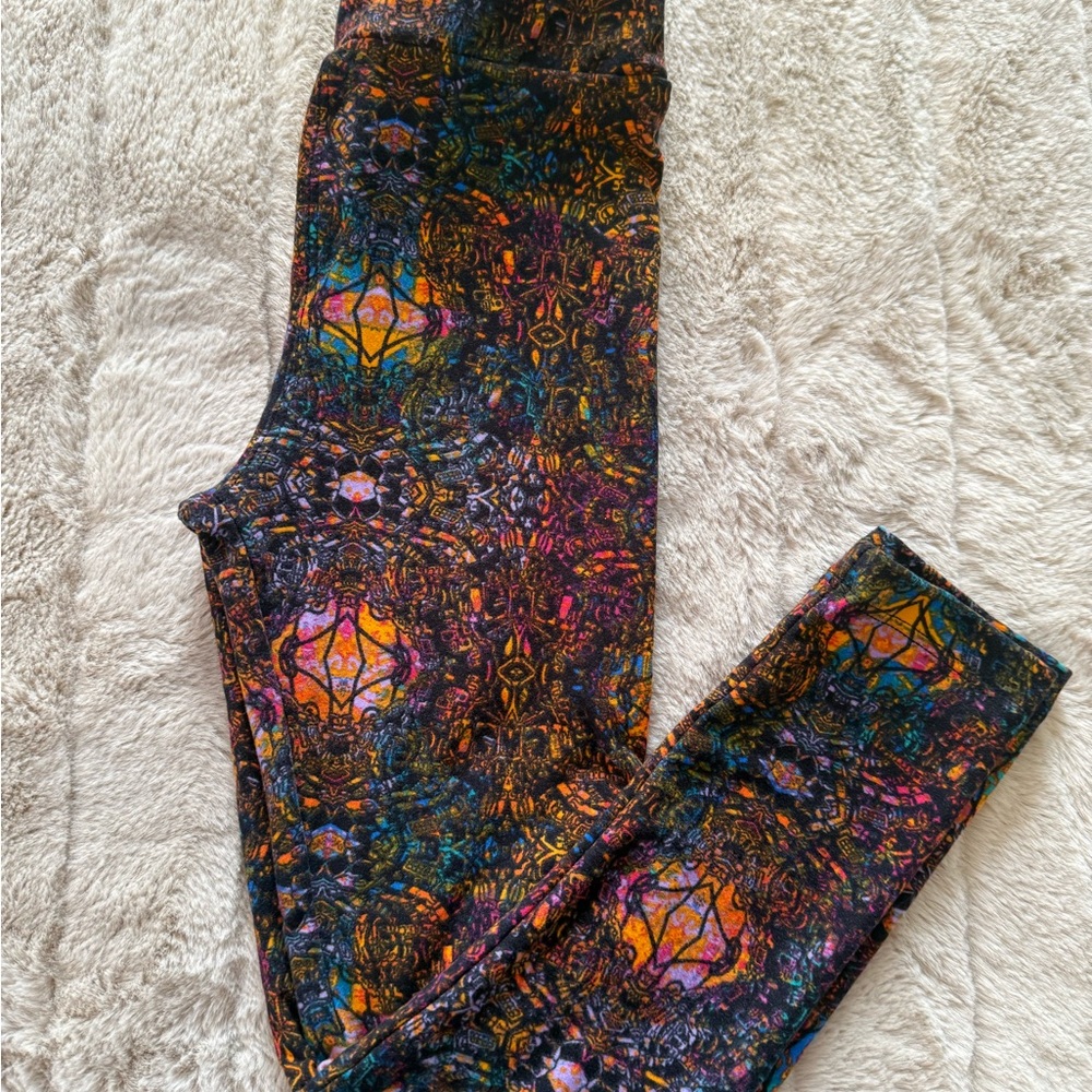 Lularoe Colorful Patterned Childs Leggings